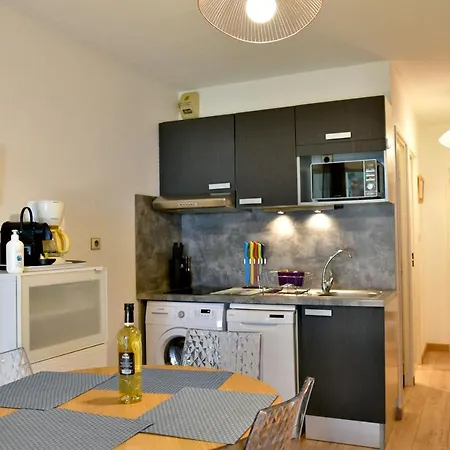 Le Byblos 9 - Vue - Climatisation Apartment Plage d'Argeles